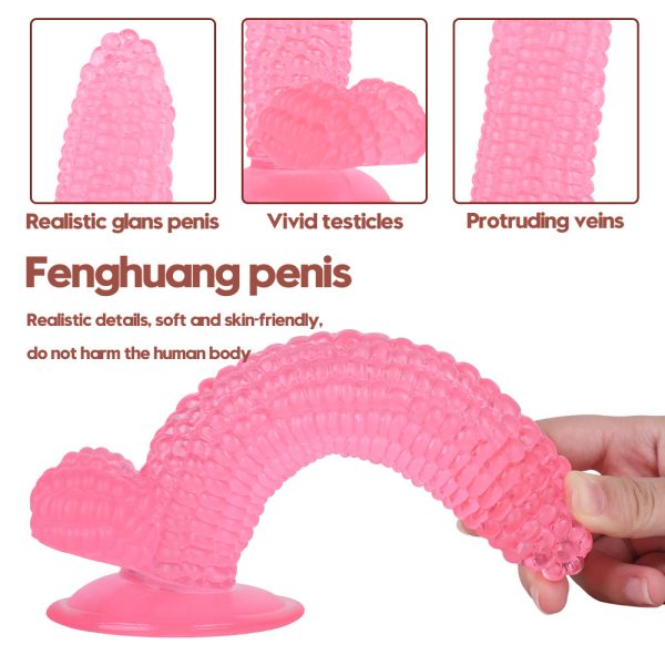 FlexTouch Silicone Dildo
