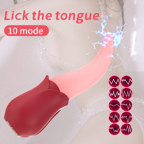 3 (11) RoseLick Tongue Vibrator
