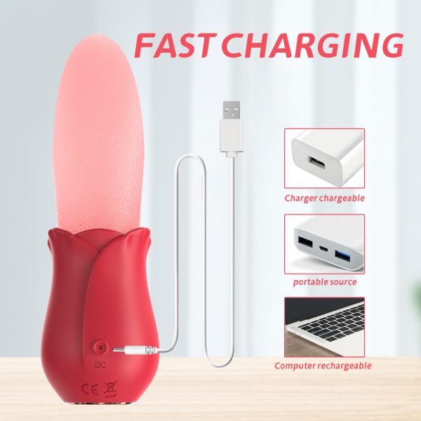 5 (11) RoseLick Tongue Vibrator