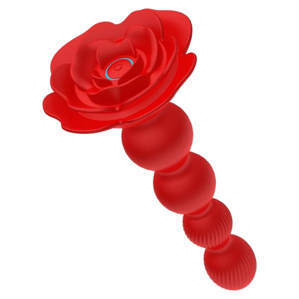 RoseBloom remote vibrating anal beads